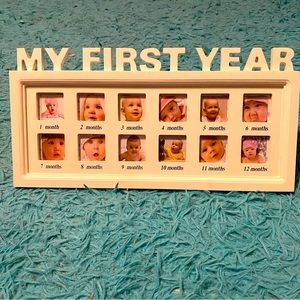 Monthly picture frame